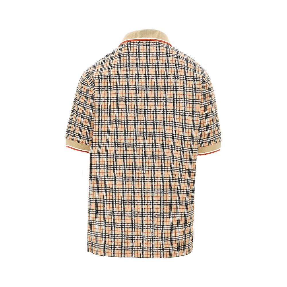 Polo in jersey Check
