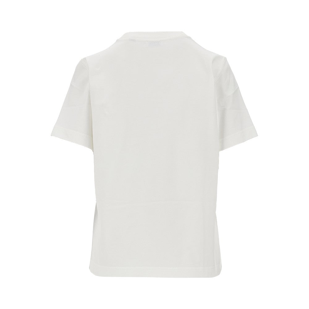 Knight Stamp embroidery T-shirt