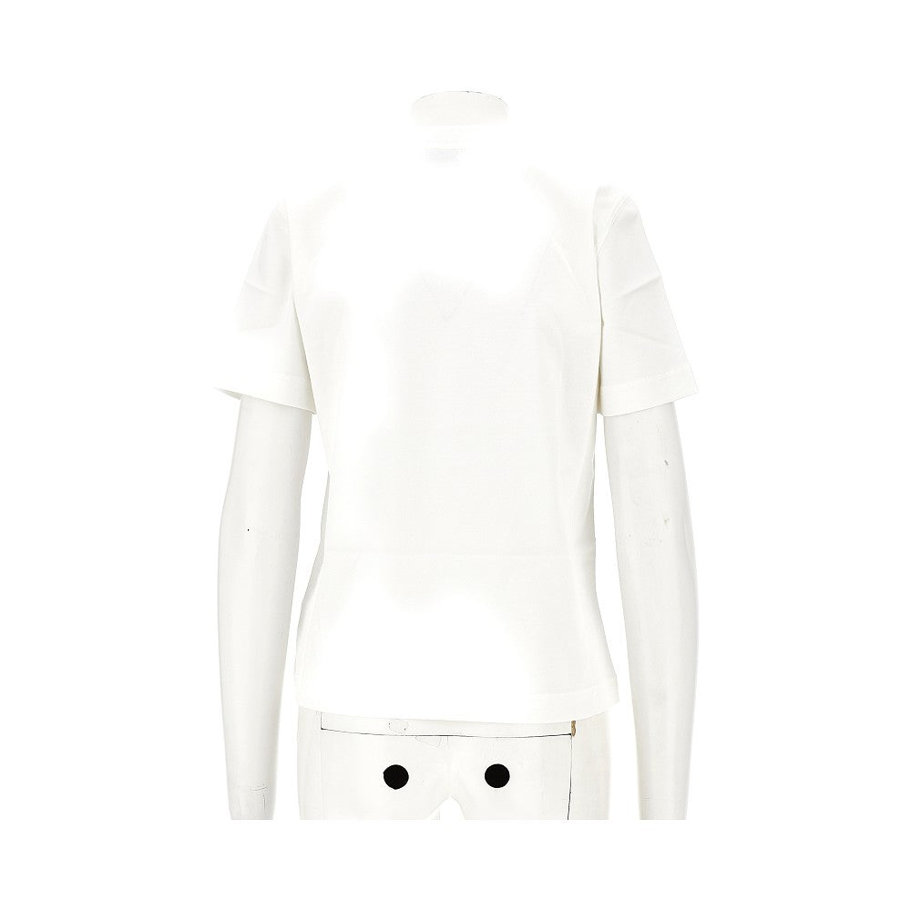 T-shirt con ricamo Knight Check