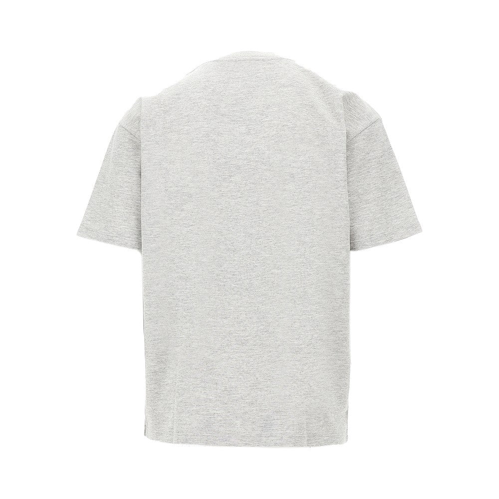 T-shirt in piquet con ricamo Cassandre