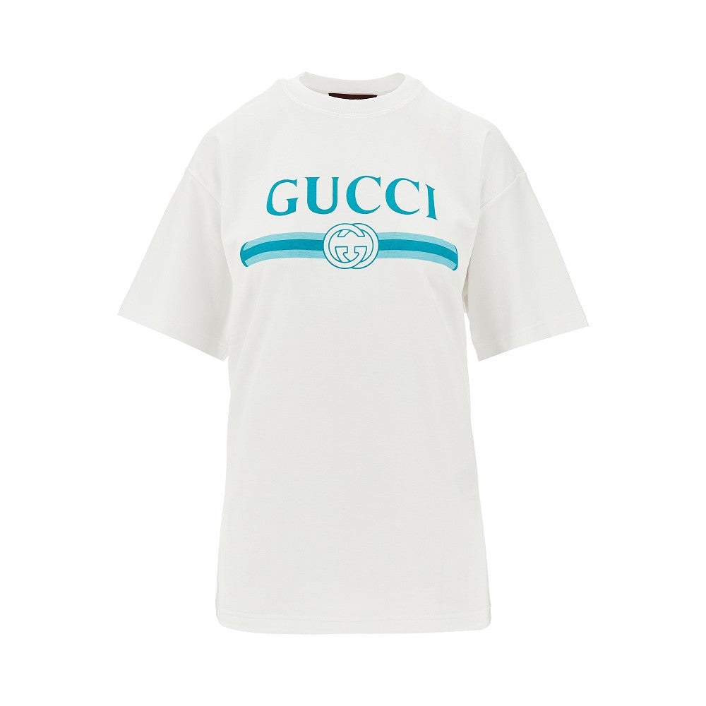 T-shirt Relaxed Fit con stampa logo