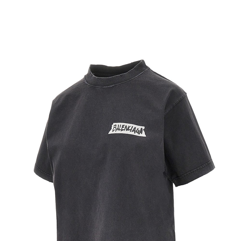 T-shirt Medium Fit 'Masking Tape'