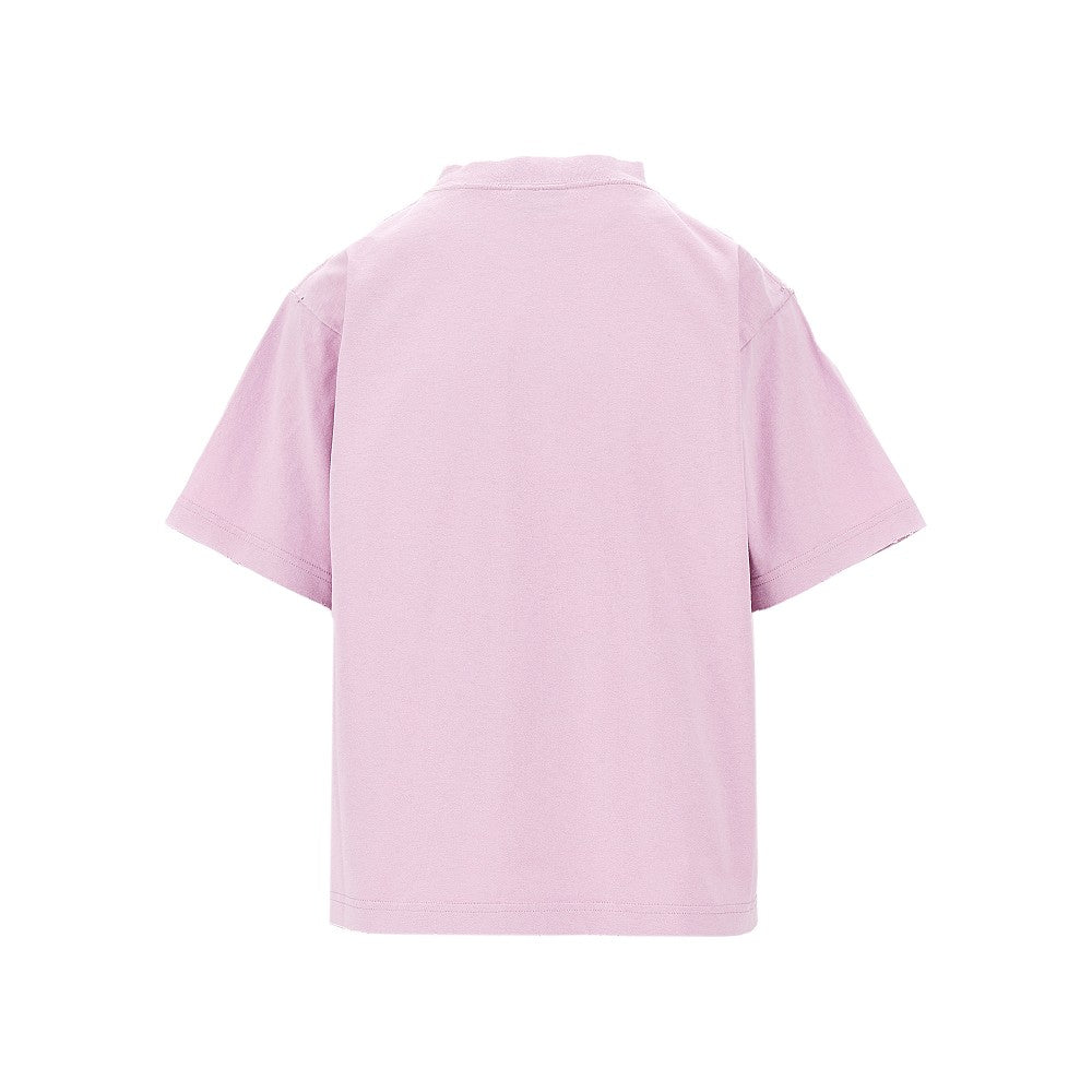 T-shirt 'Sacré Cœur' in jersey distressed