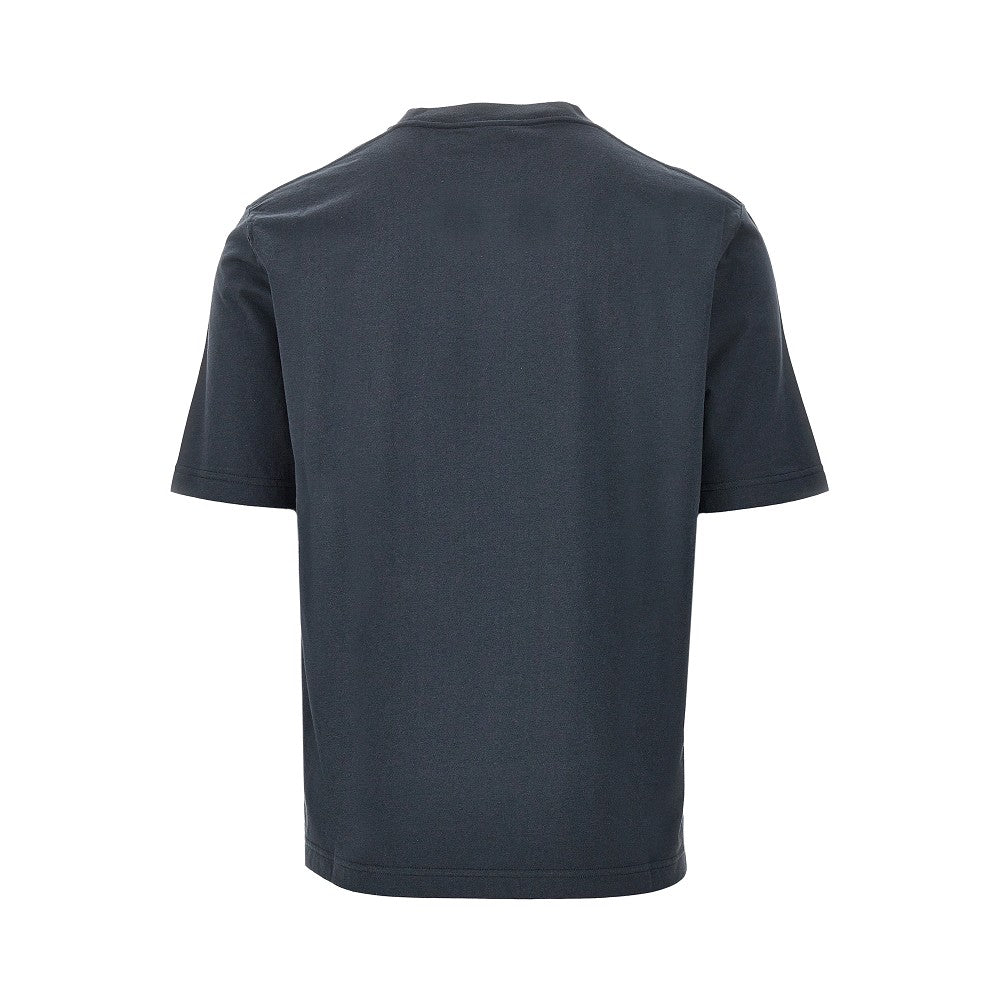 Devoré crest T-shirt