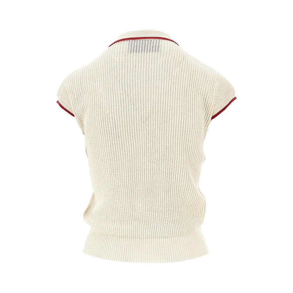 Top in maglia con ricamo Chez Valentino