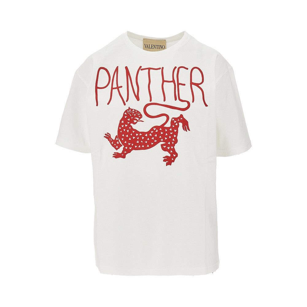 Panther print T-shirt