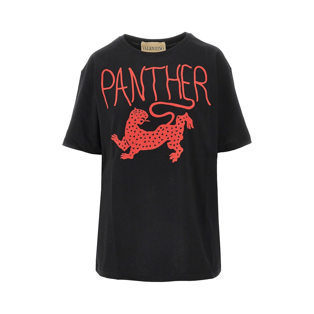 T-shirt con stampa Panther