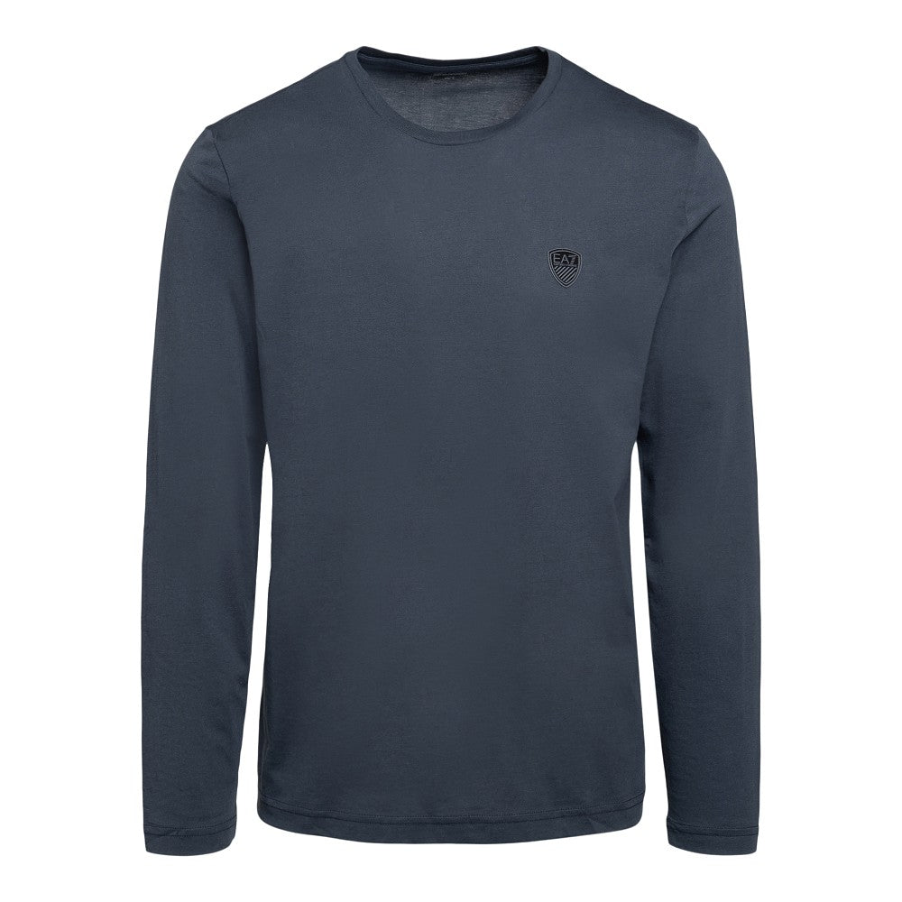 Blue t-shirt with logo