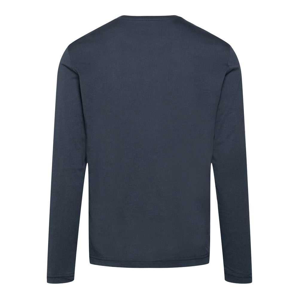 Blue t-shirt with logo