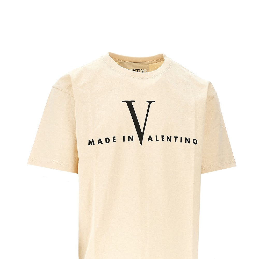 T-shirt con stampa 'Made In Valentino'