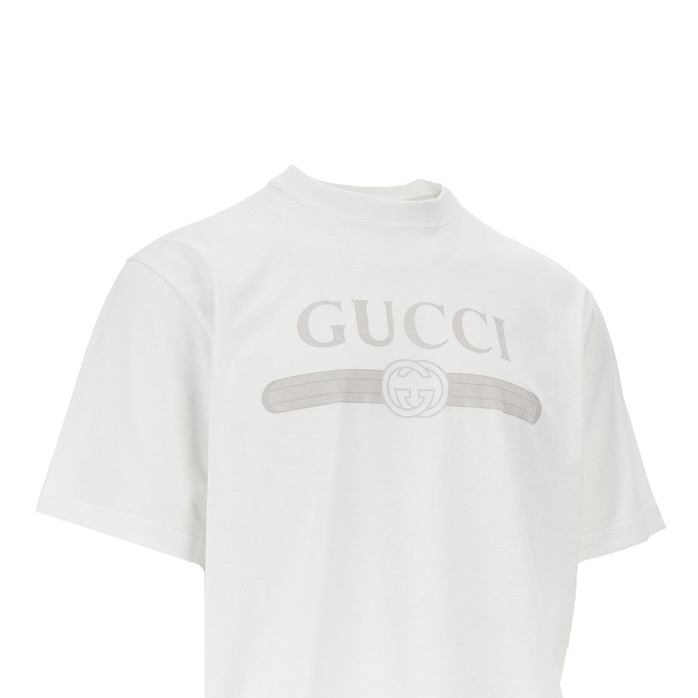T-shirt con stampa logo