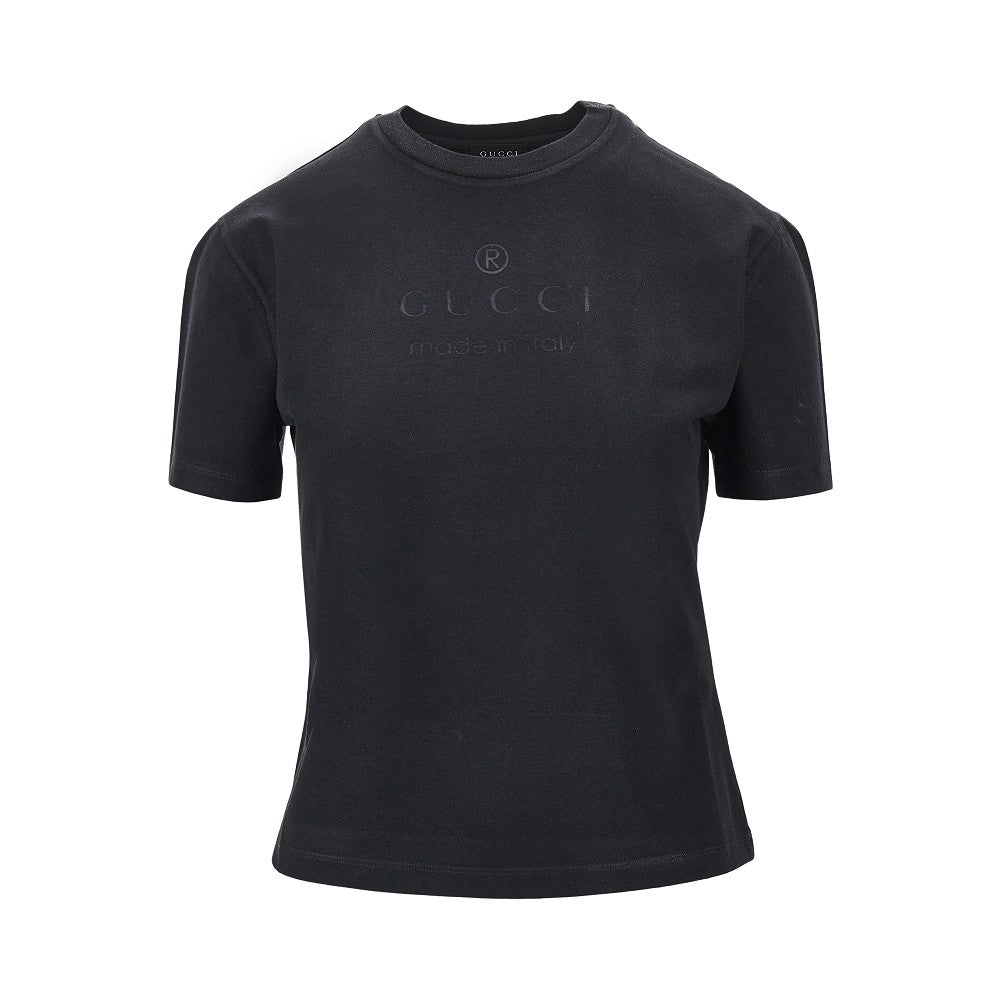 Devoré logo T-shirt
