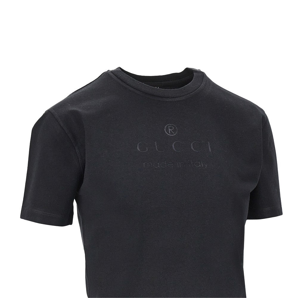 Devoré logo T-shirt