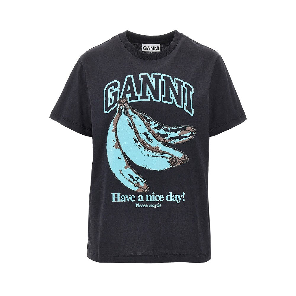 Jersey T-shirt with 'Banana' print