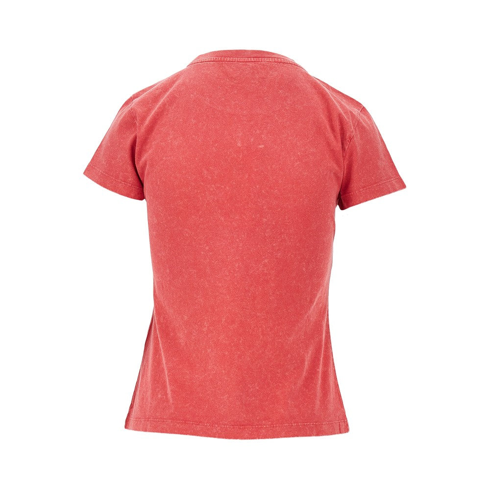 Jersey T-shirt with 'Cherry' print