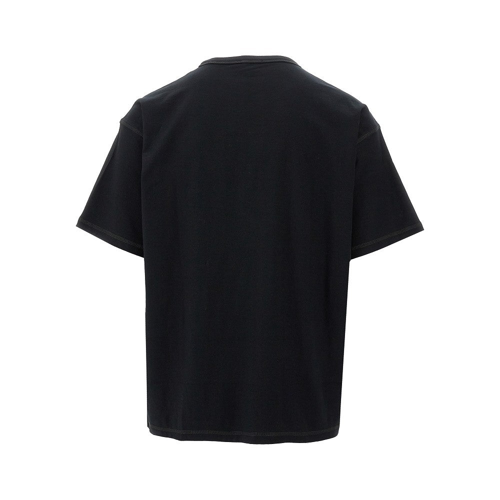 T-shirt con logo Oval D