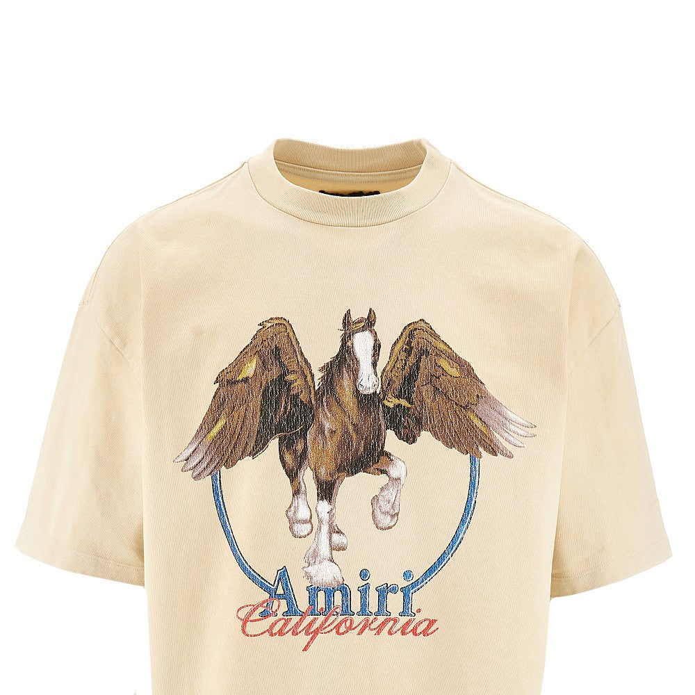 'Pegasus' print T-shirt