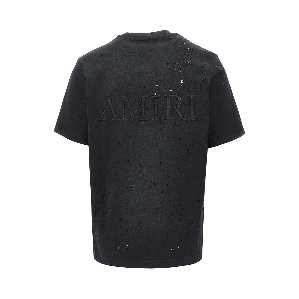 'MA Shotgun' embroidered T-shirt