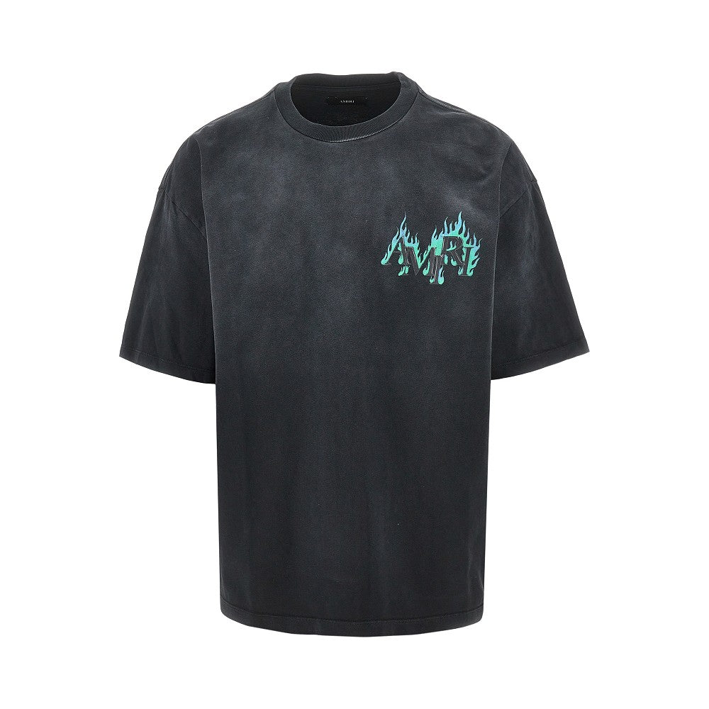 'Amiri Flames' Relaxed Fit T-shirt