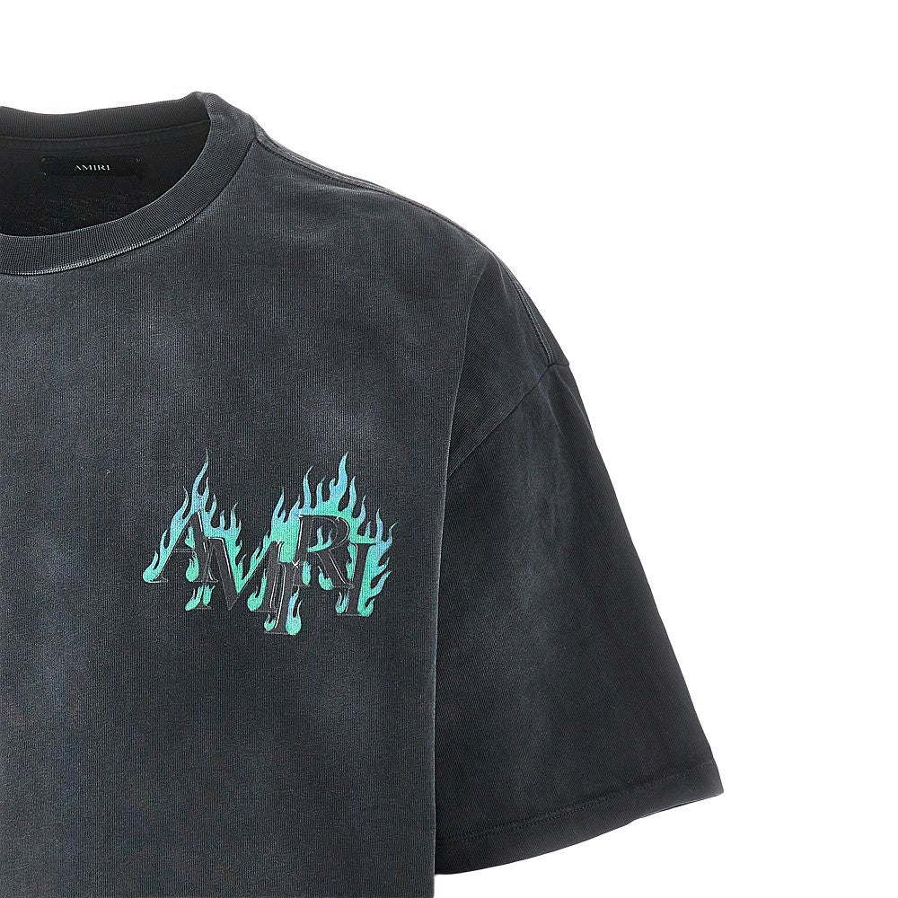 'Amiri Flames' Relaxed Fit T-shirt