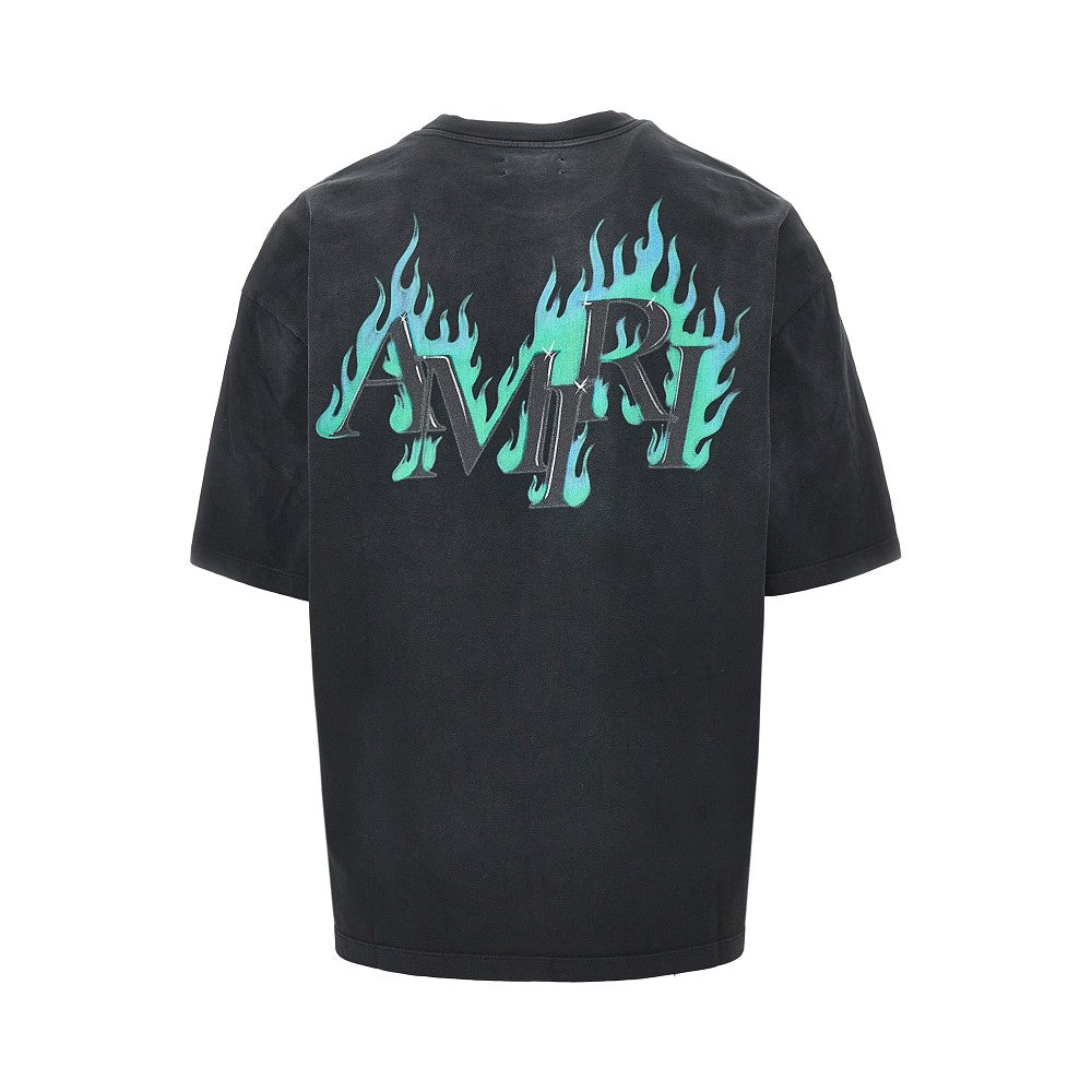 'Amiri Flames' Relaxed Fit T-shirt