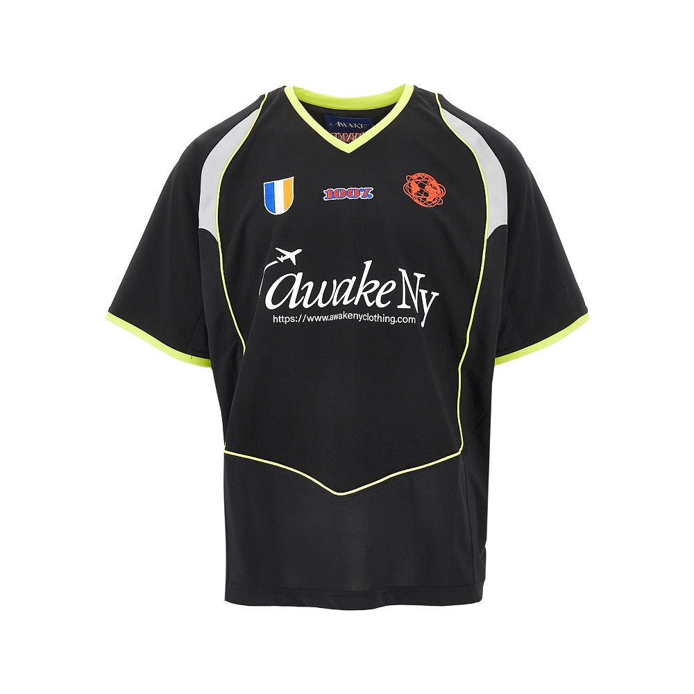 'Unisphere' technical jersey T-shirt