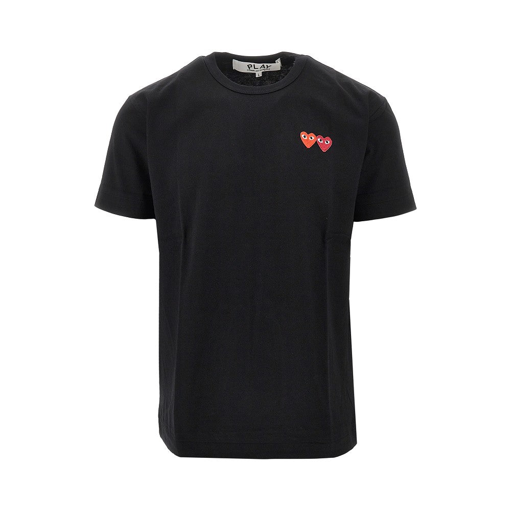 Hearts patches T-shirt