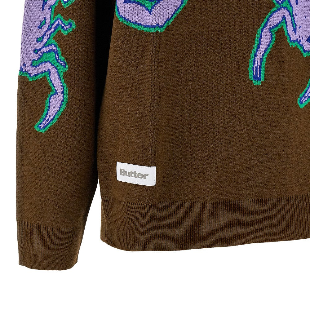 &#39;Scorpion&#39; jacquard sweater