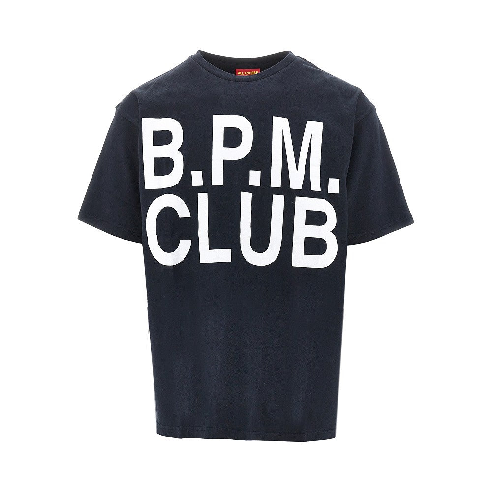 T-shirt 'B.P.M. CLUB' in cotone