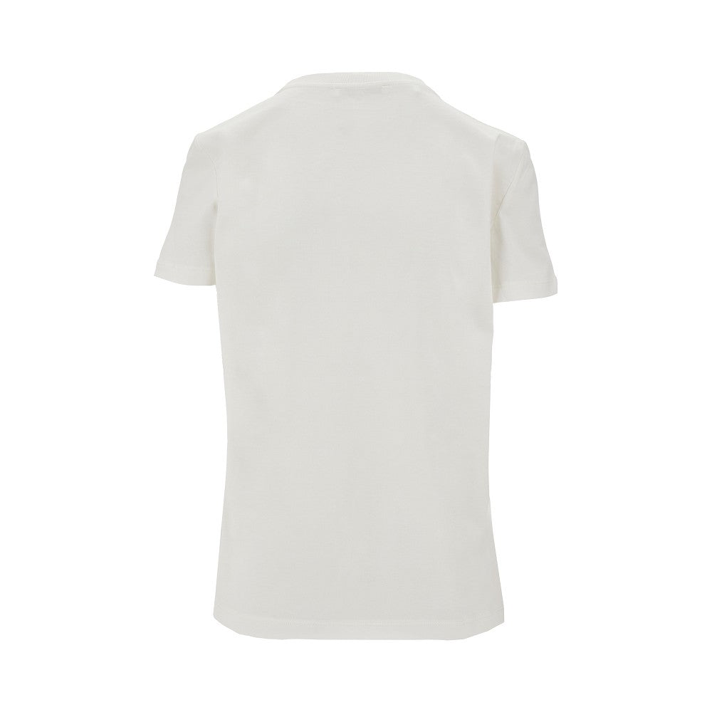 T-shirt con tasca logata