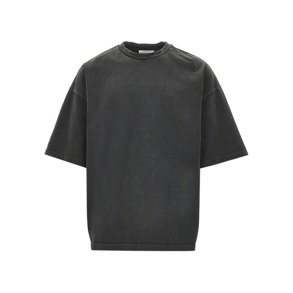 T-shirt Boxy in jersey pesante