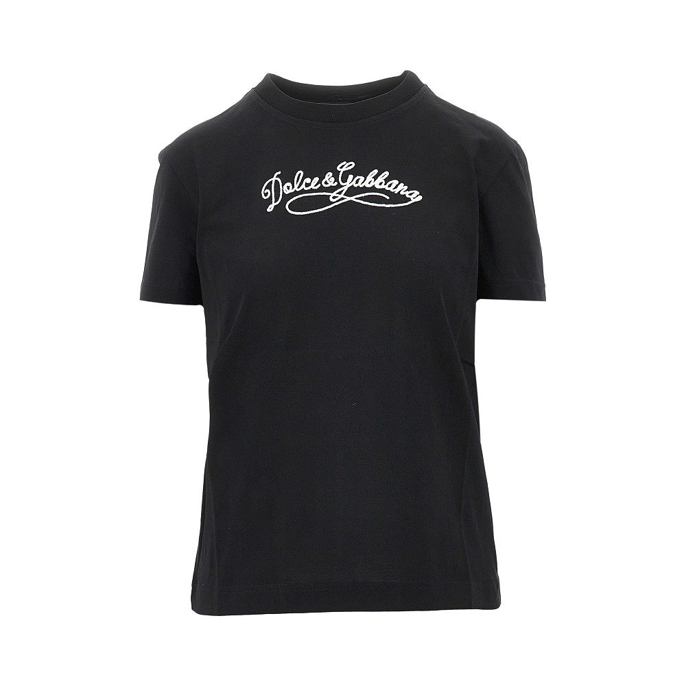 Logo embroidery T-shirt
