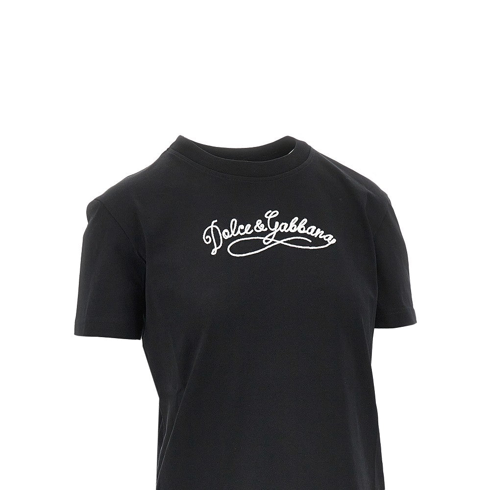 Logo embroidery T-shirt
