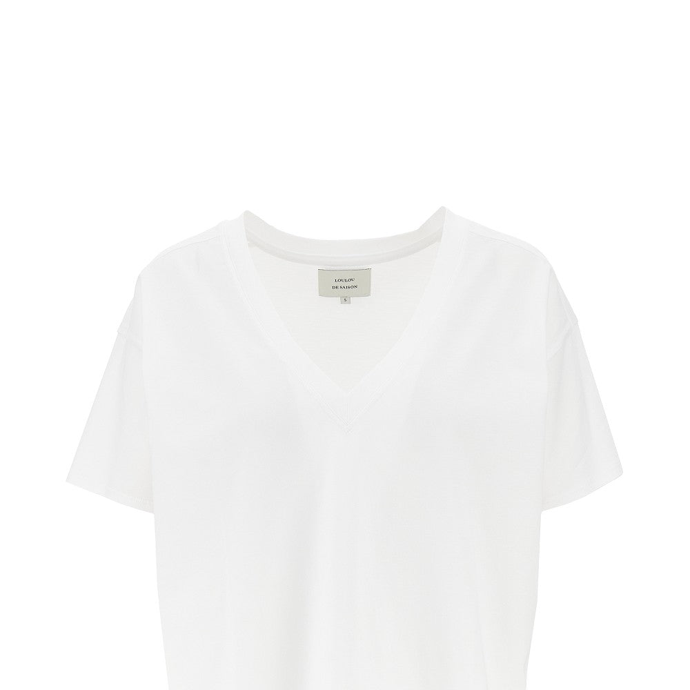 'FAAA LDS' V-neck T-shirt