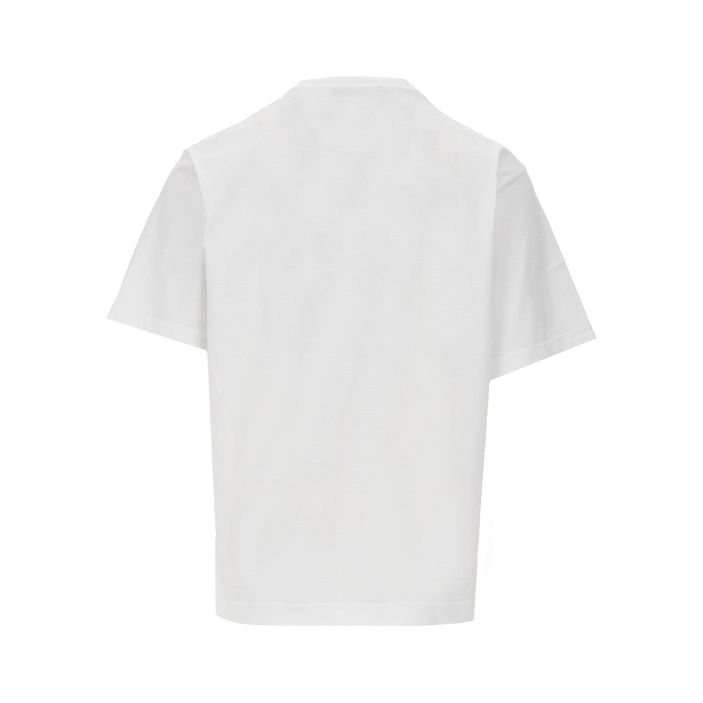 T-shirt Boxy con patch ricamato
