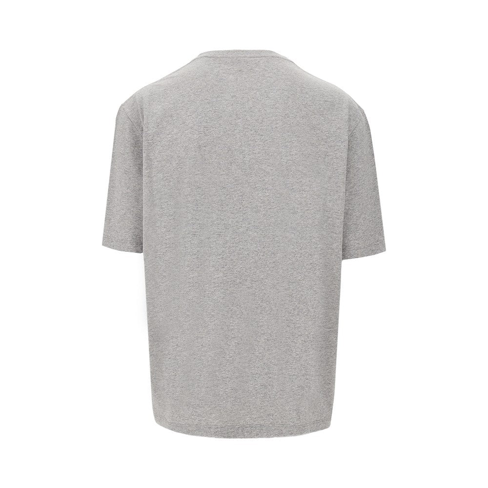 T-shirt in jersey con ricamo Anagram