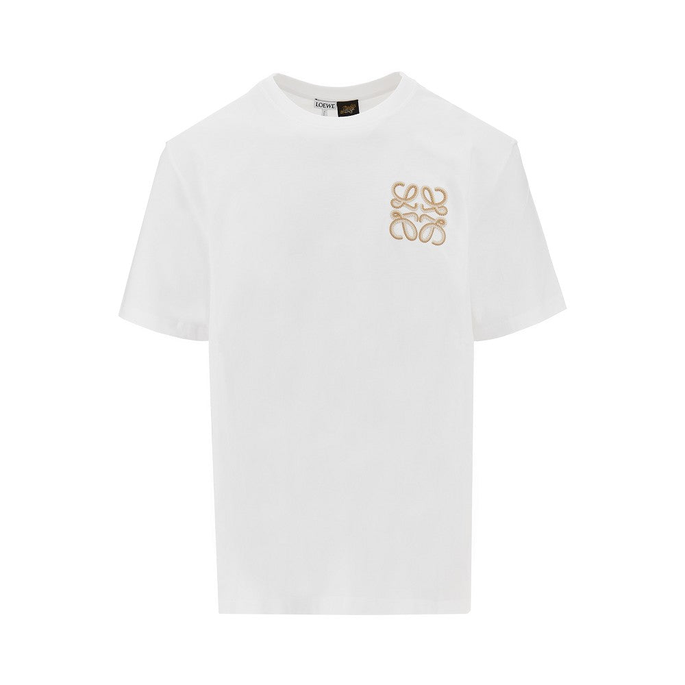T-shirt Relaxed Fit con ricamo Anagram
