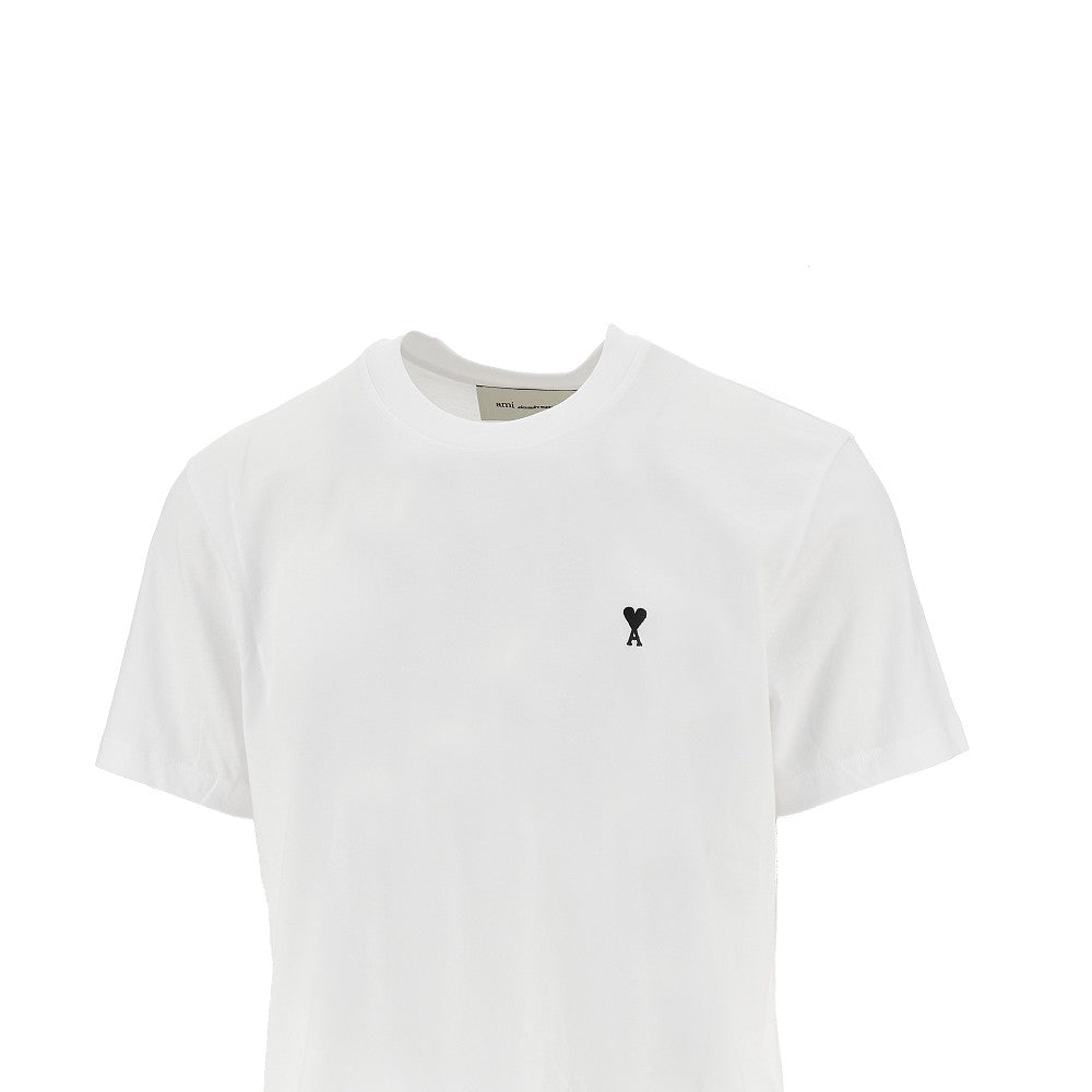 'Ami de Coeur' embroidery T-shirt