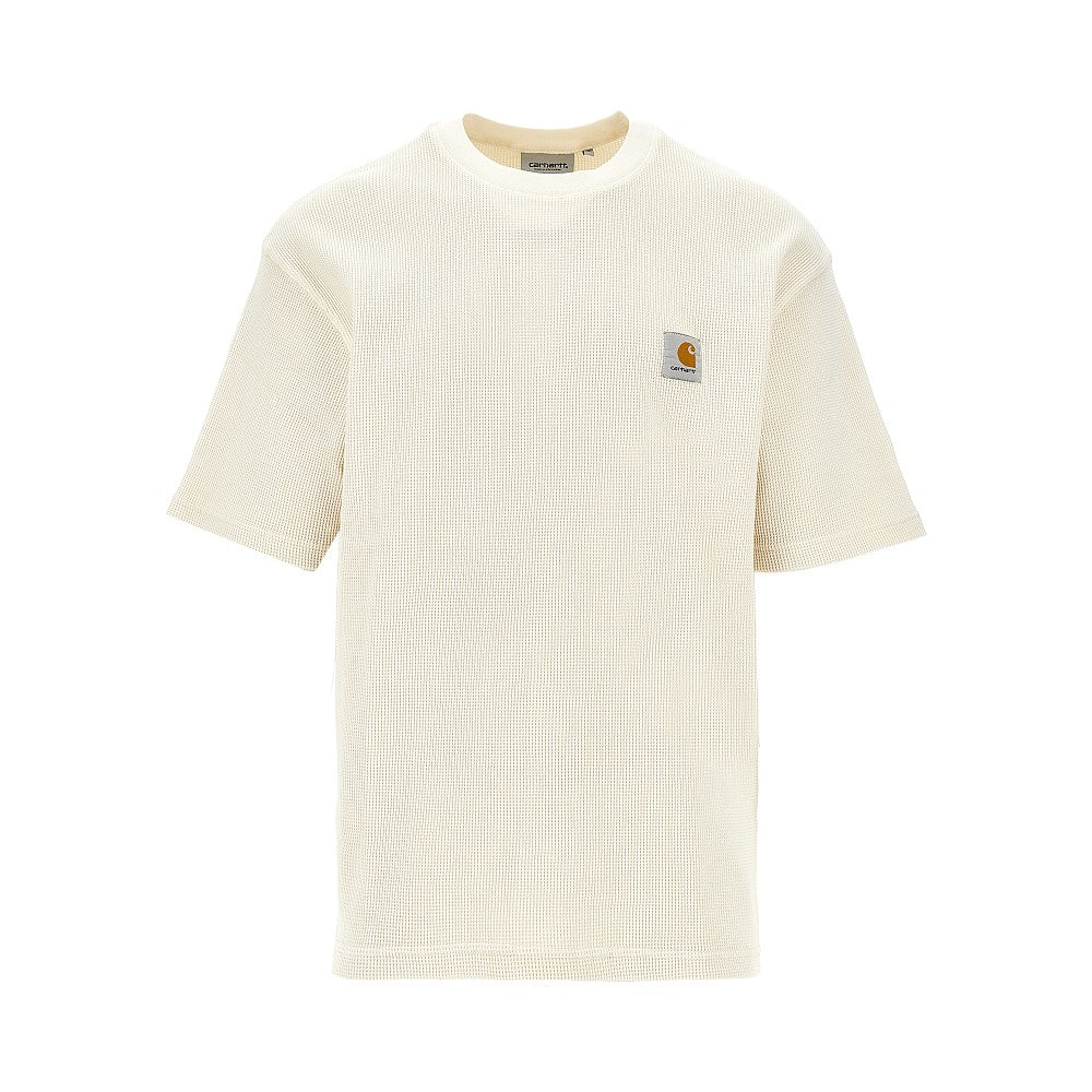 'Nelson' waffle jersey T-shirt