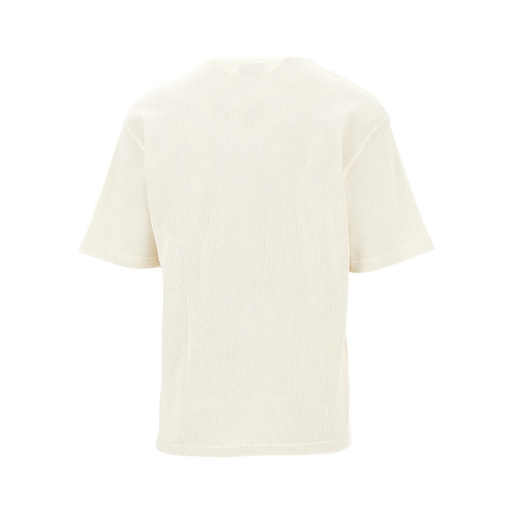 'Nelson' waffle jersey T-shirt