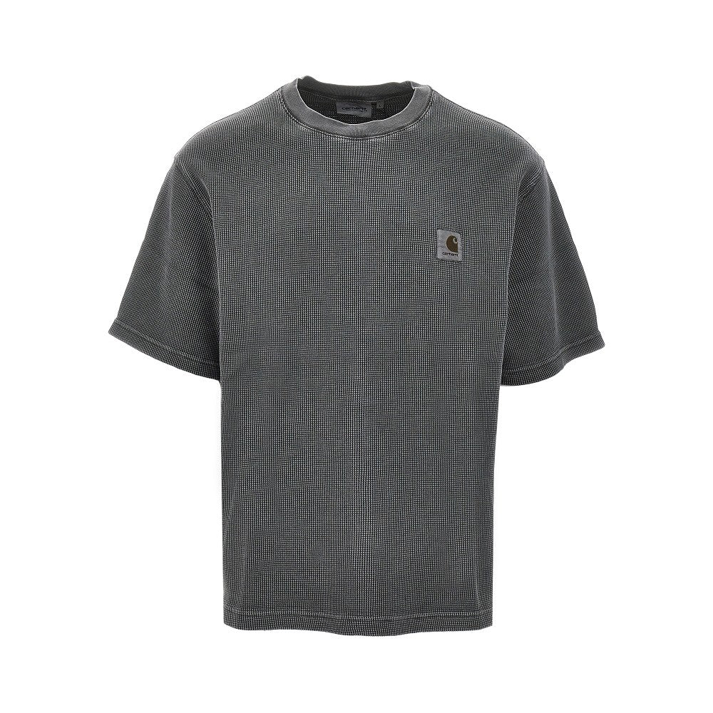 'Nelson' waffle jersey T-shirt