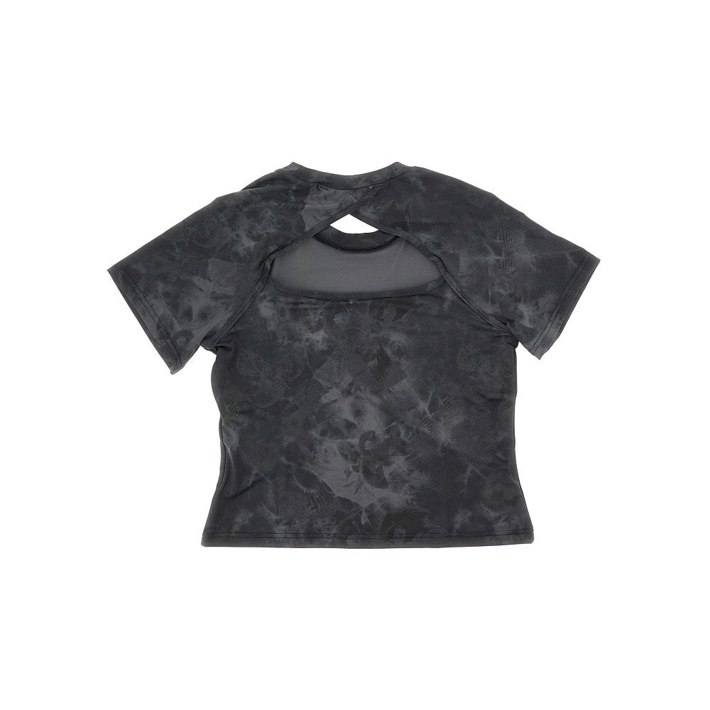 Floral motif training T-shirt