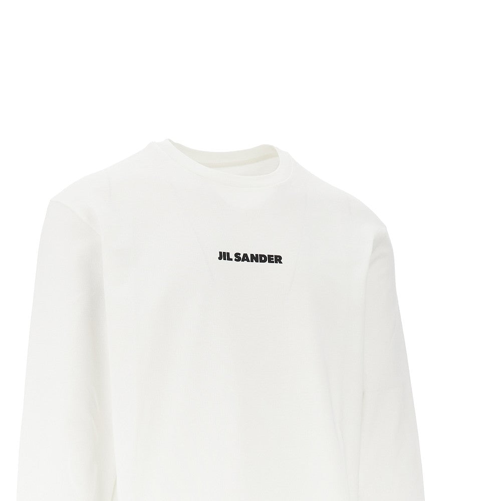 T-shirt in cotone con stampa logo