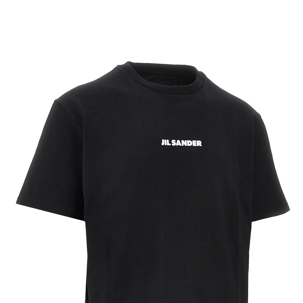 T-shirt in cotone con stampa logo