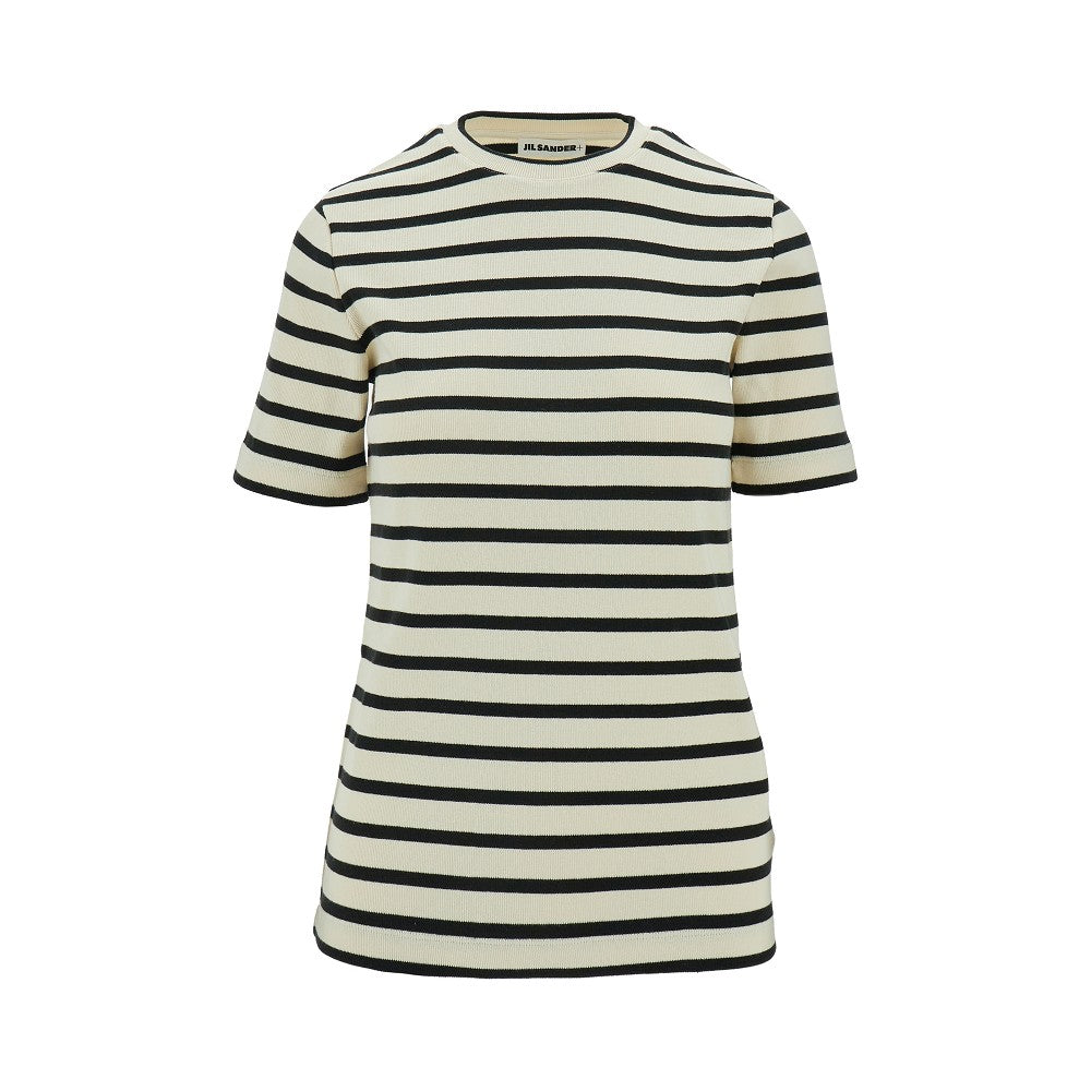 Striped cotton T-shirt