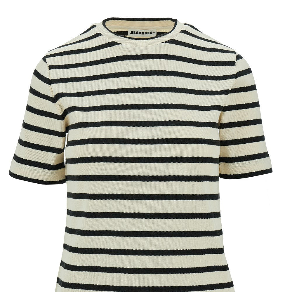 Striped cotton T-shirt