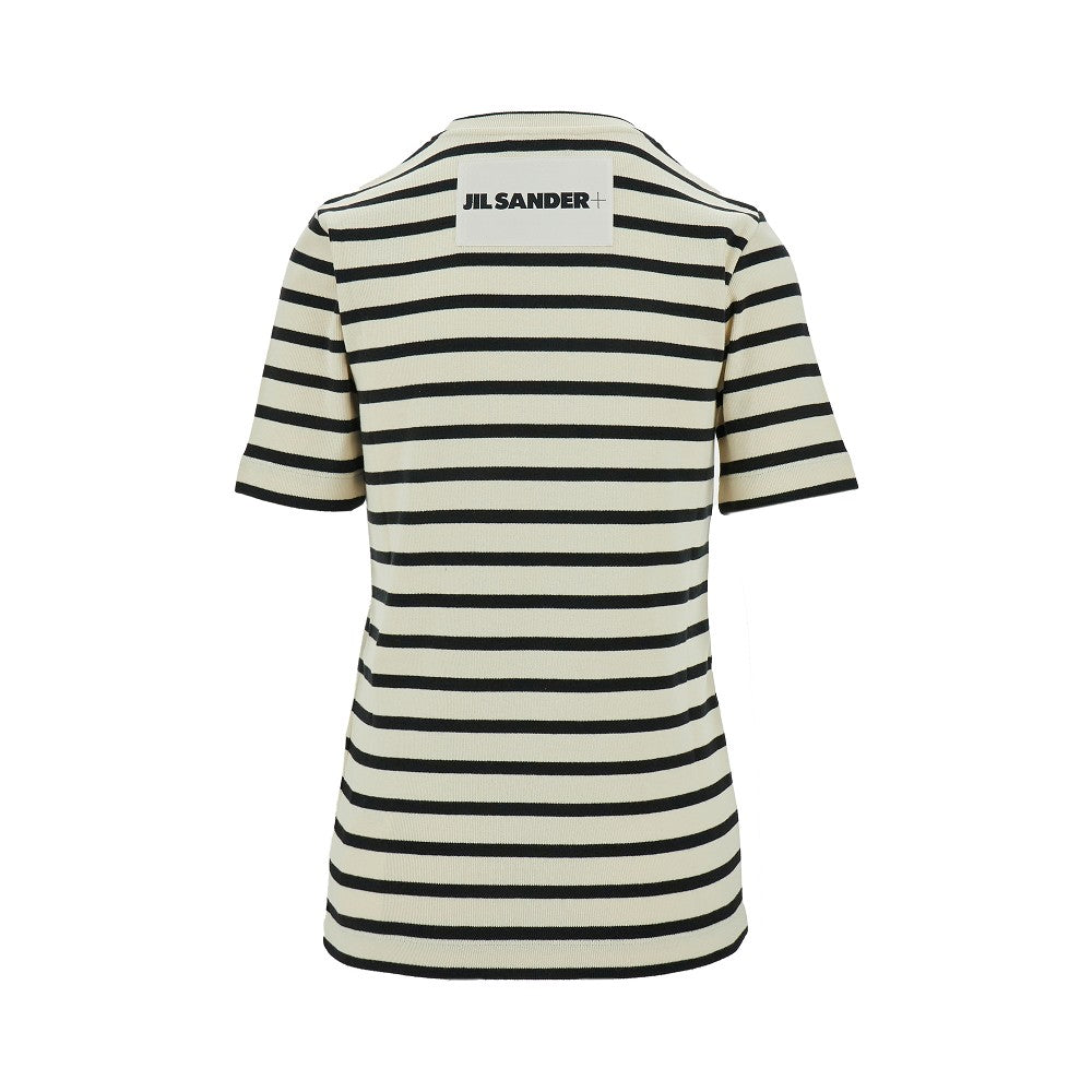 Striped cotton T-shirt