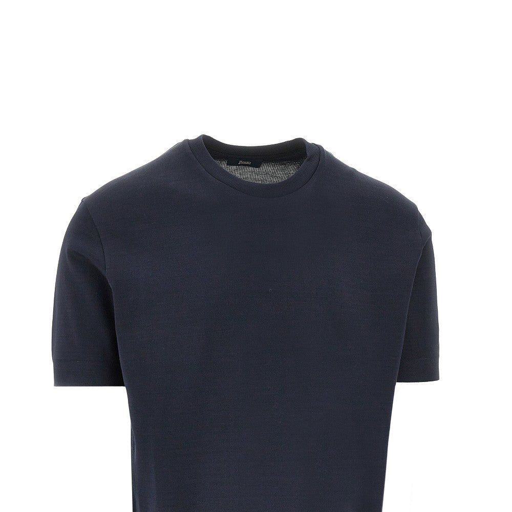 T-shirt in jersey knit effect