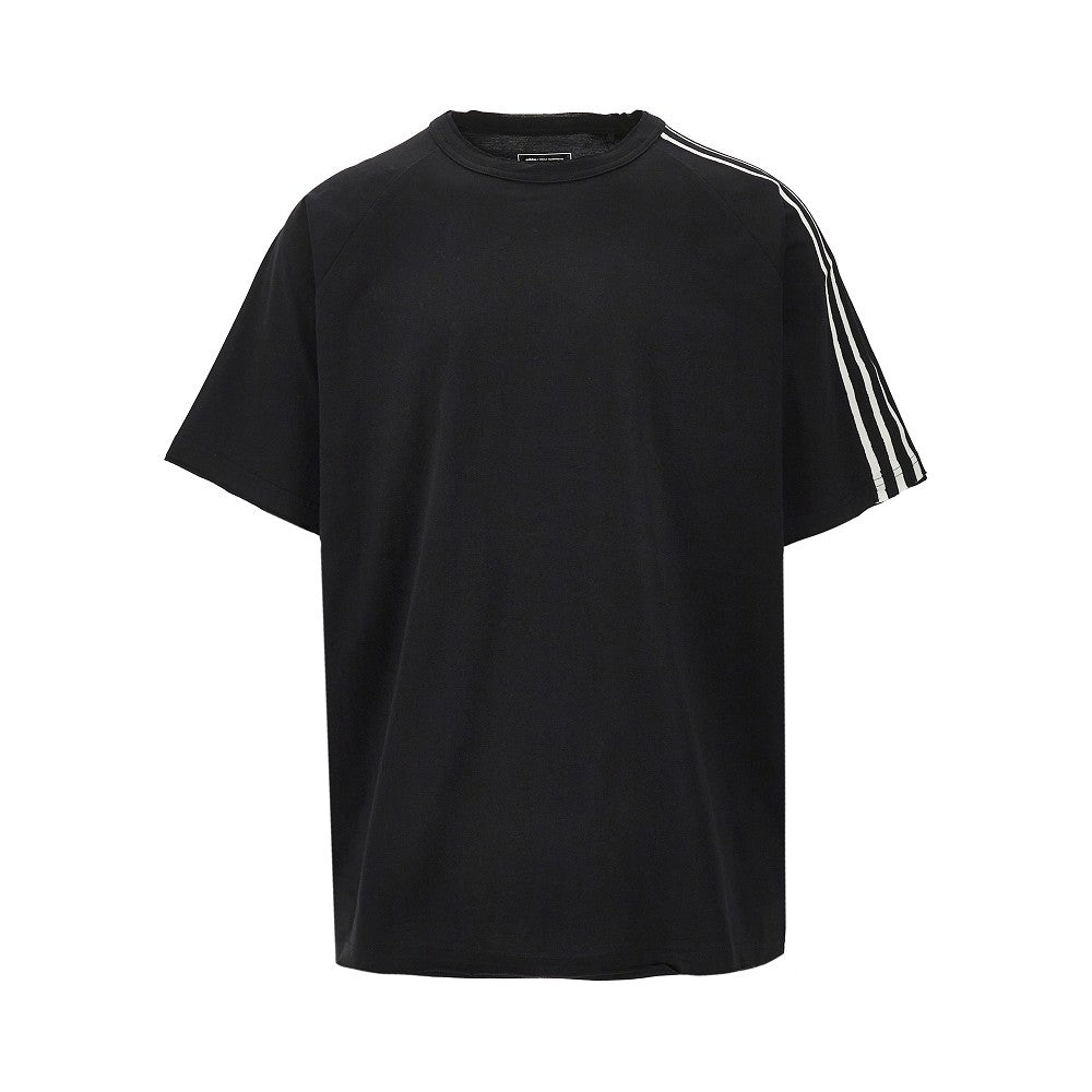 T-shirt con 3 Stripes a taglio vivo