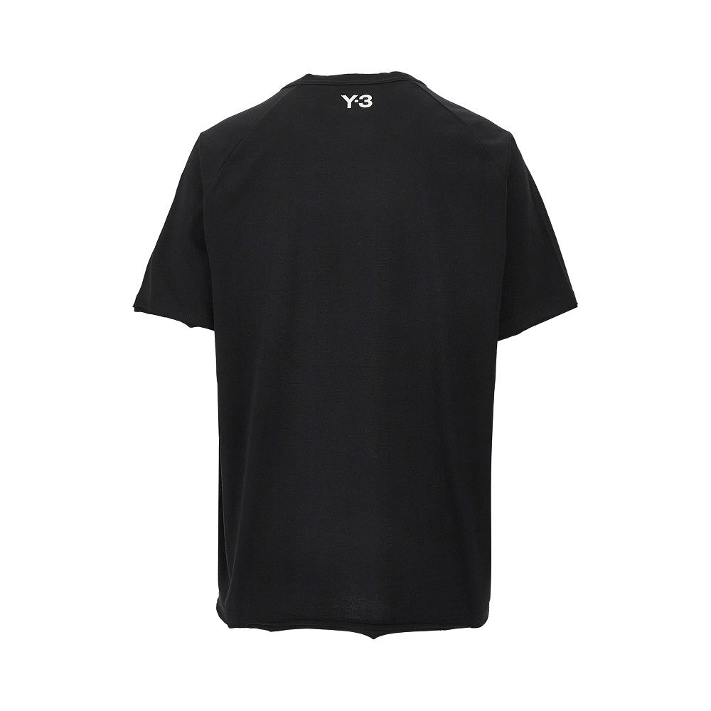 T-shirt con 3 Stripes a taglio vivo